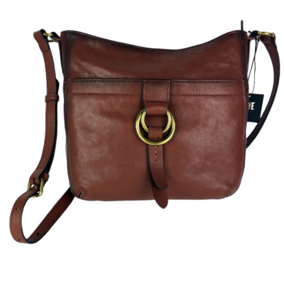 Frye Handbags - Frye Modern Crossbody Cognac Leather Bag